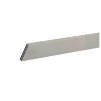 Règle en acier, DIN874/2, inox, 2000x60x12mm