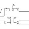 Micromètre pour mesurer les rainures 0-25mm