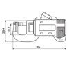 Digital-Dicken-Messgerät, Messbereich 0-12mm, Ausladung 19.7mm