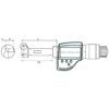 Micromètre d'intérieur numérique à trois points 12-16mm