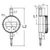 Digital-Messuhr Absolut System, Messbereich 12.7mm