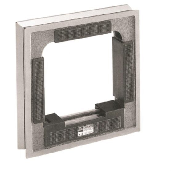 Rahmenwasserwaage mit 3 prismatischen Sohlen 150mm