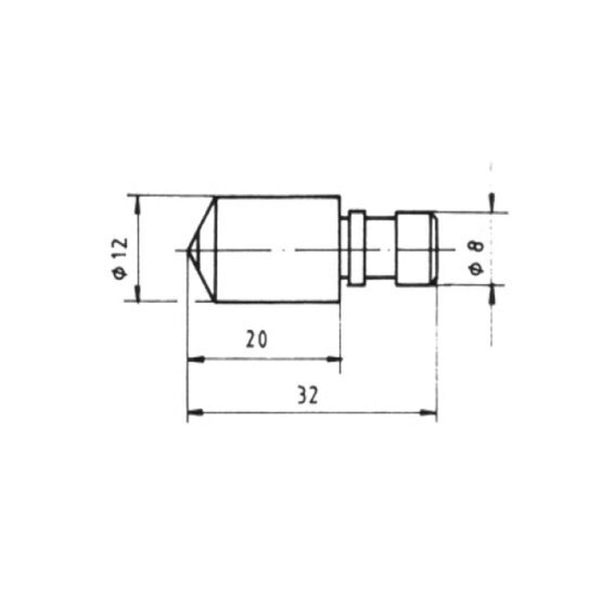 Vickersdiamant 136° Verfahren >=HV5