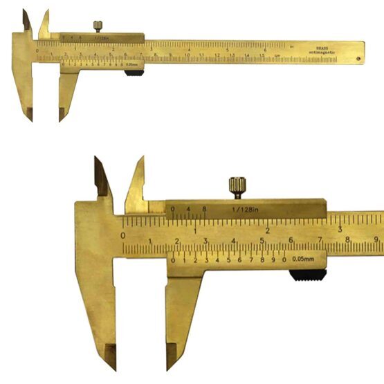 Taschen-Messschieber aus Messing 150mm