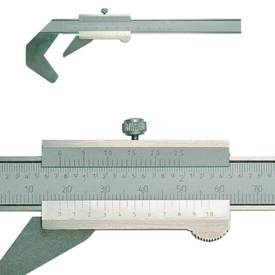 Fünfpunkt-Messschieber 2-40mm