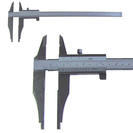 Werkstatt-Messschieber mit Spitzen 250mm