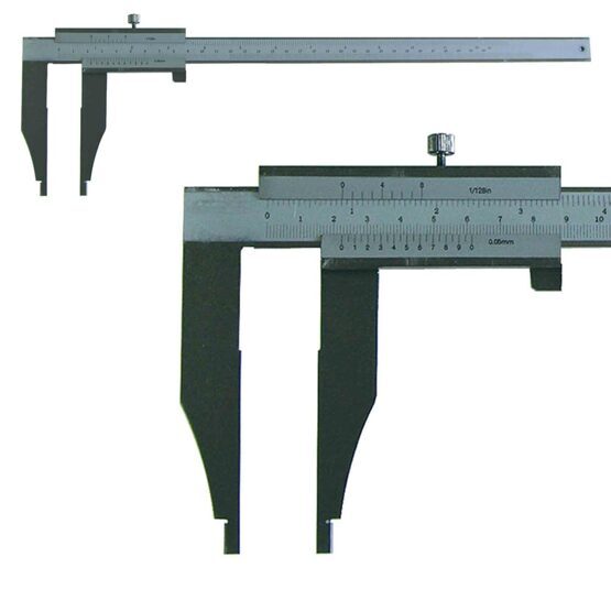 Werkstatt-Messschieber ohne Spitzen 250mm