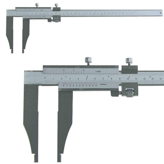 Werkstatt-Messschieber ohne Spitzen 250mm