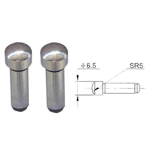 Inserts pour micromètre bombé ø6.5mm