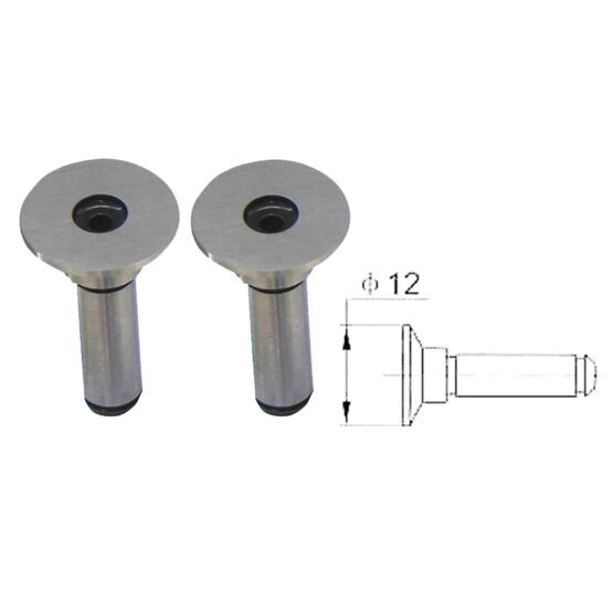 Inserts pour micromètre Assiette ø12mm