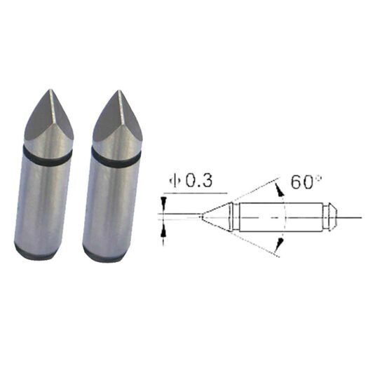 Inserts pour micromètre cunéiforme 60