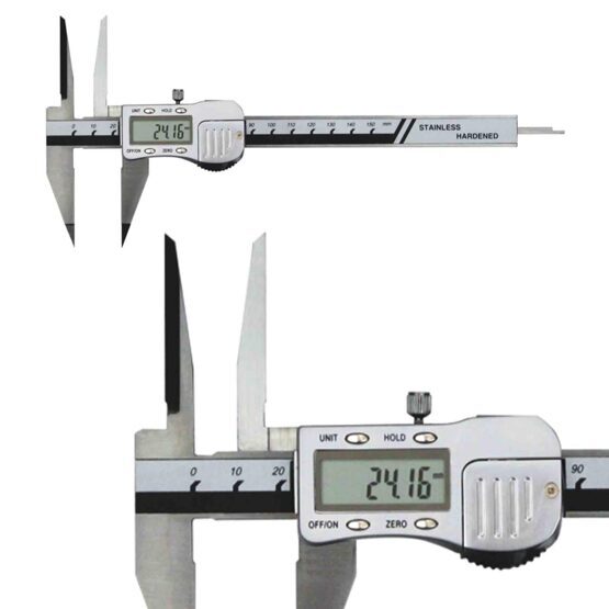 Digital-Messschieber spitzem Schnabel und langen Spitzen 150mm