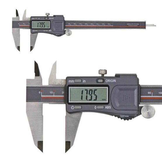 Digital-Messschieber IP54 mit ABS-Funktion 200mm