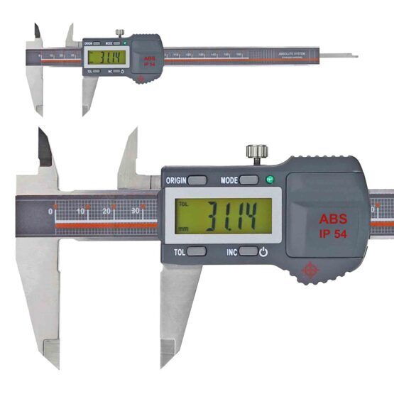 Digital-Messschieber IP54 mit TOL-LED-Funktion 150mm