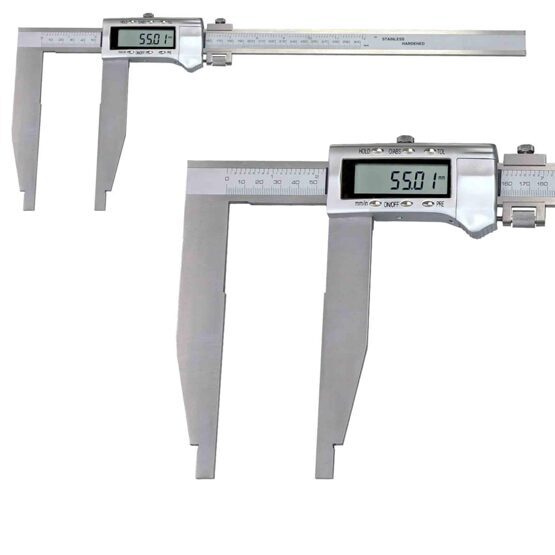 Digital-Werkstatt-Messschieber mit Feineinstellung 600mm